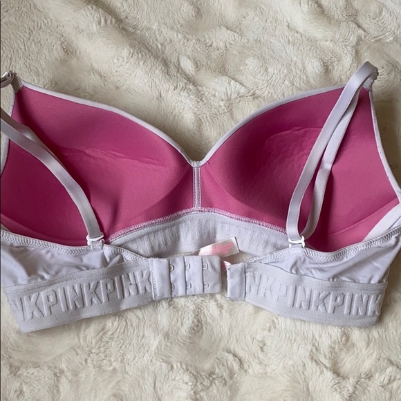 Pink Logo Bralette 🎁 Free Gift w/ purchase 🎁 - Picture 3 of 4